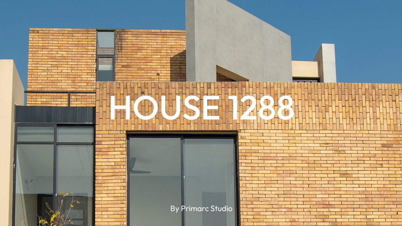 House 1288 Full Tour |A Perfect Blend of Brick, Light &  Steel in Faisal Margalla City