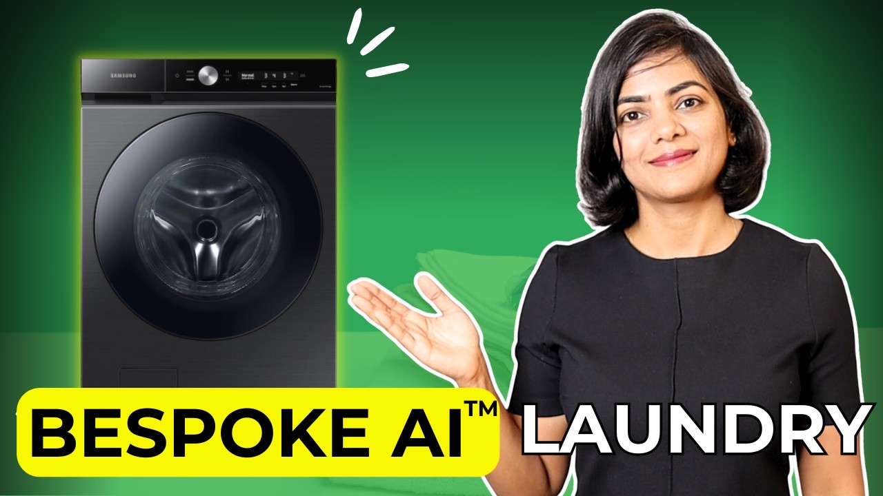 Samsung Bespoke AI&trade; Laundry | Smart Front Load Washing Machine