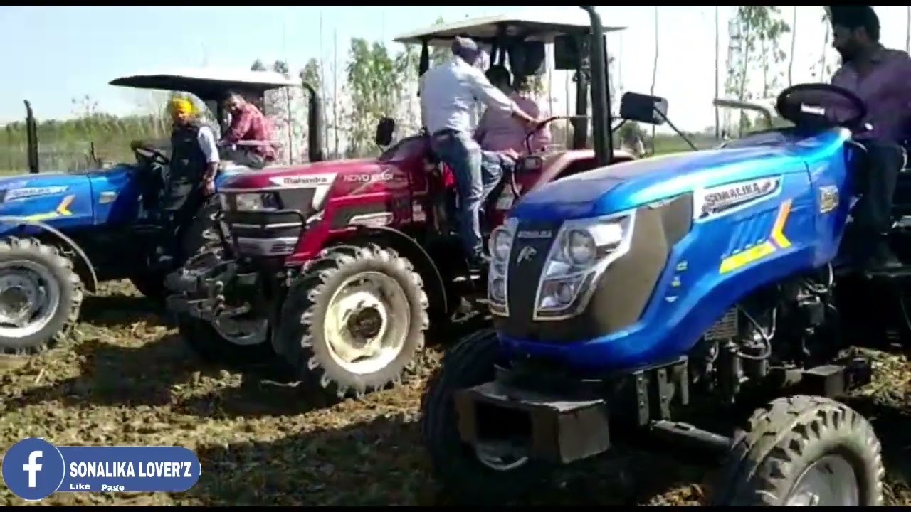 sonalika 65 tiger CRDS 60                 vs    Mahindra 655 crdi gear  speed