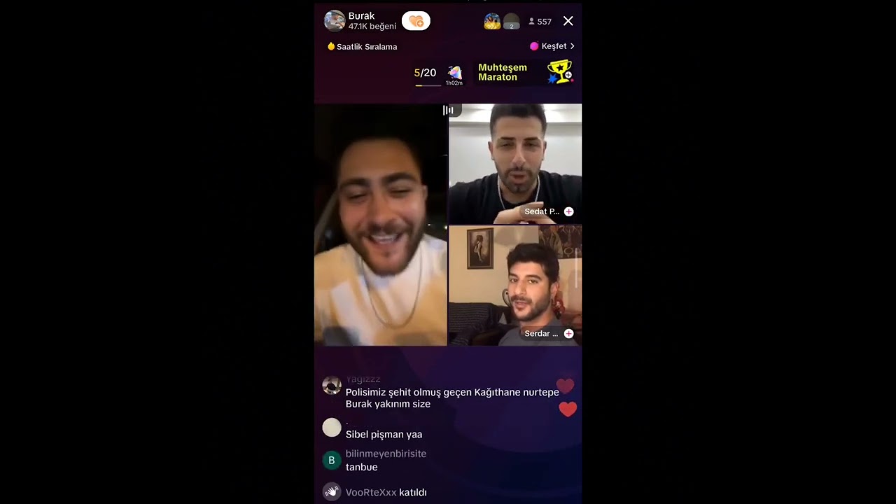 Burak Genç Sedat Serdar Tiktok Canlı Yayın #kısmetseolur