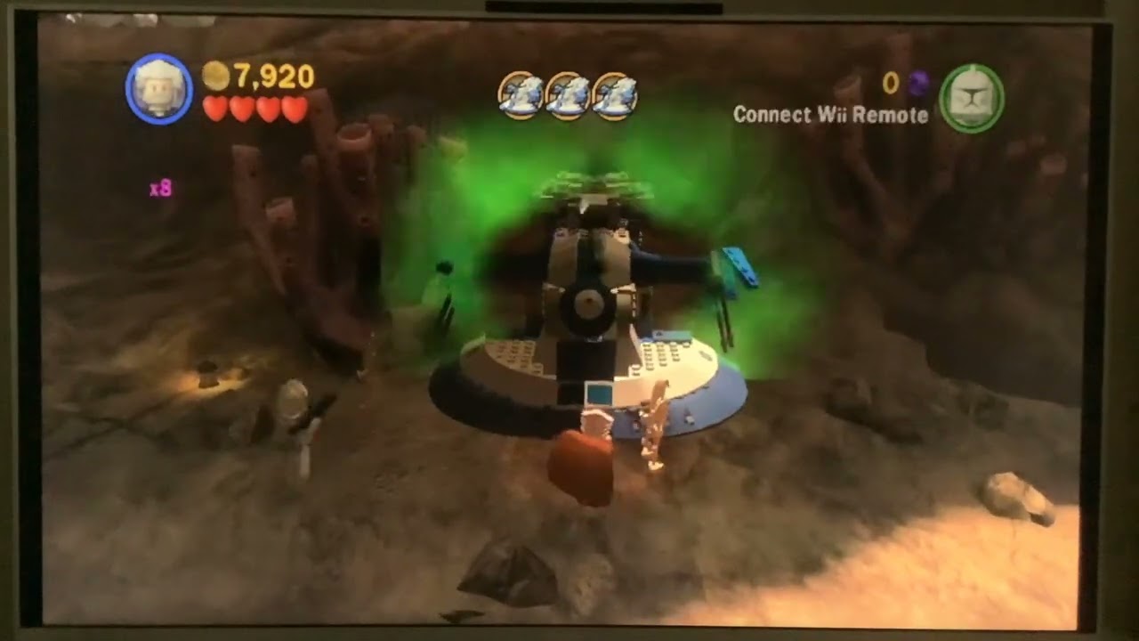 Lego Star Wars 3 the Clone Wars (Wii) | Ambush! Free Play IL in 1:30