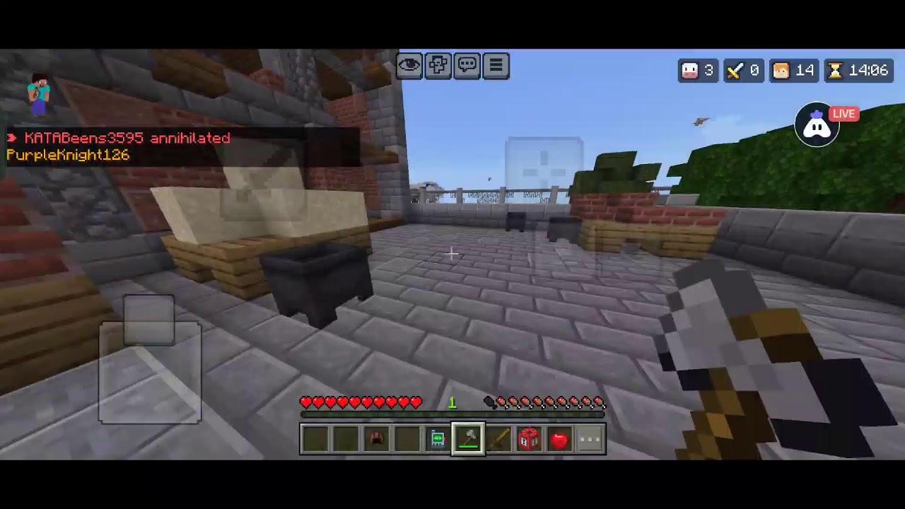 MCSNIPERYT Mobile Speedrun Minecraft Live Stream