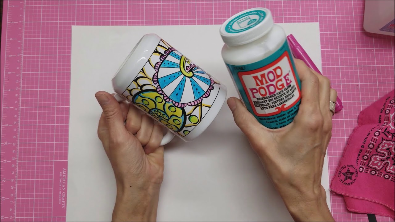 Color Your Mug Kit:  Make it Dishwasher Safe