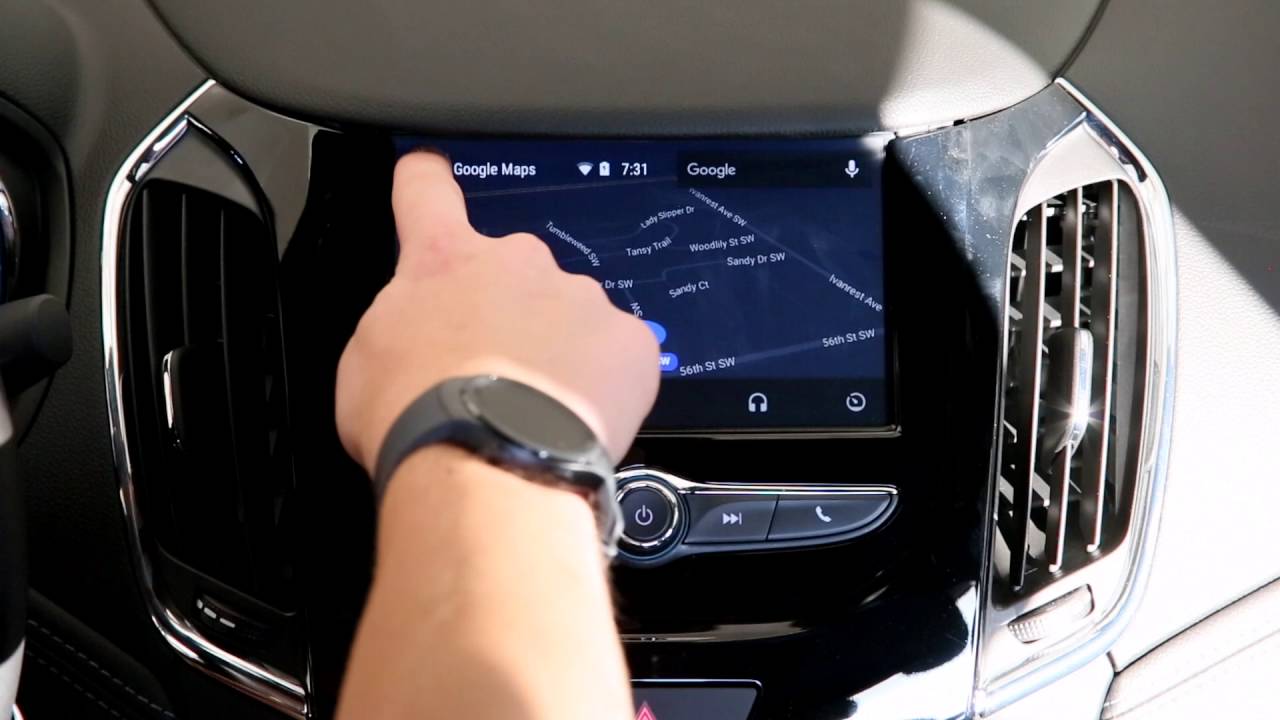 Как использовать Android Auto на Chevrolet Cruze 2016 и 2017 годов выпуска