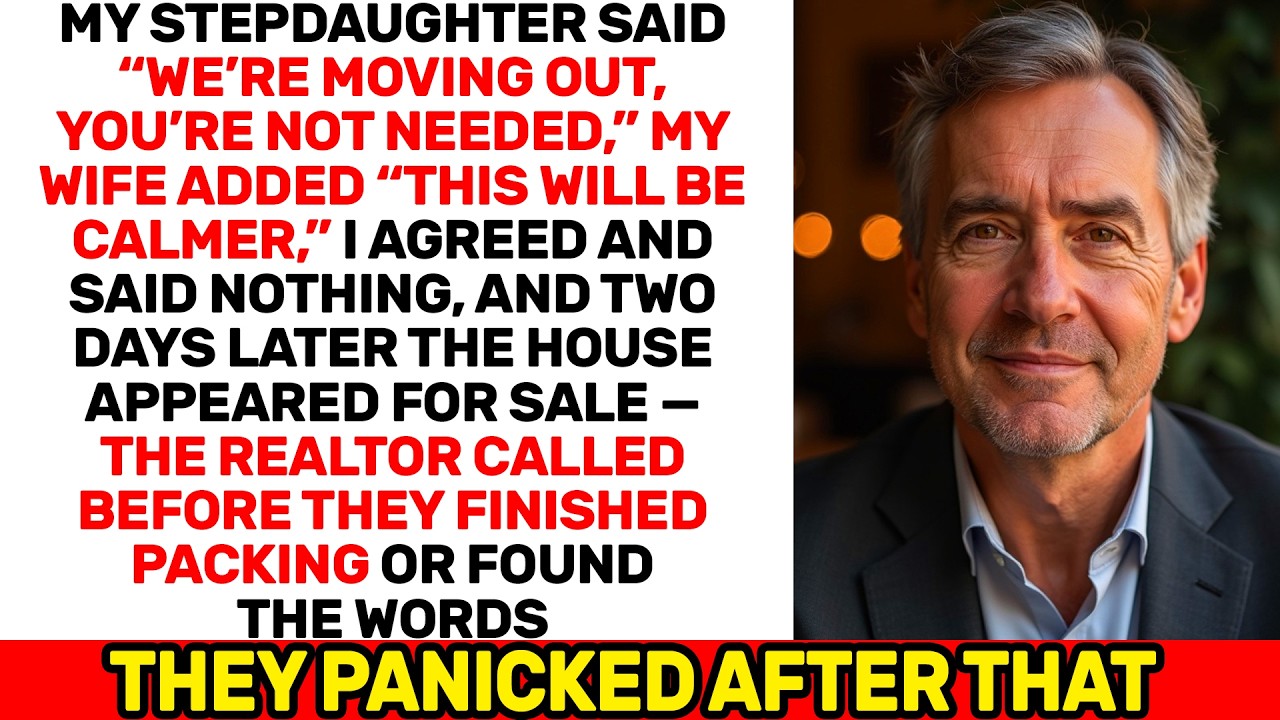 “You’re Not Needed,” My Stepdaughter Said — The House Went for Sale Two Days Later