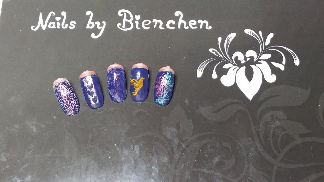 Mit Gel stempeln und Pigmente verarbeiten