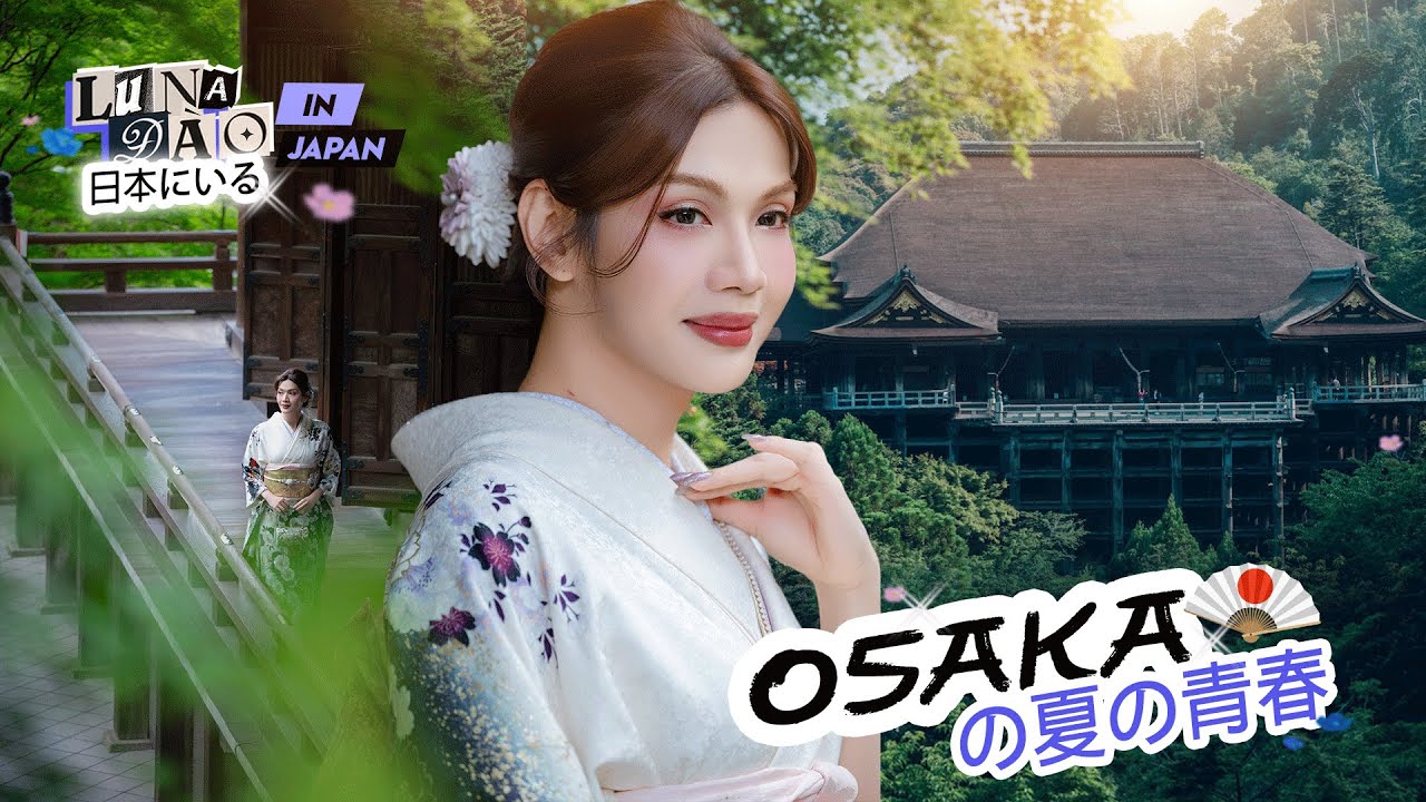 Lạc Giữa Osaka Mộng Mơ Cùng Luna Đào 4 Ngày Không Nỡ Quên 🇯🇵🎐