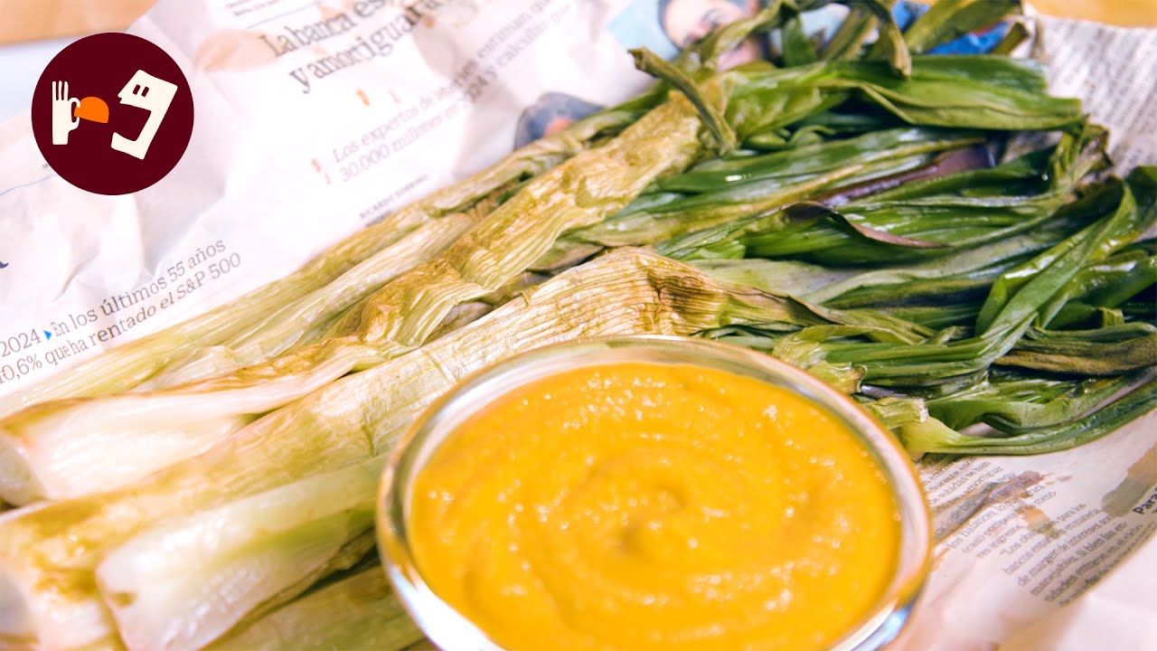 Cómo hacer CALÇOTS en casa en el horno