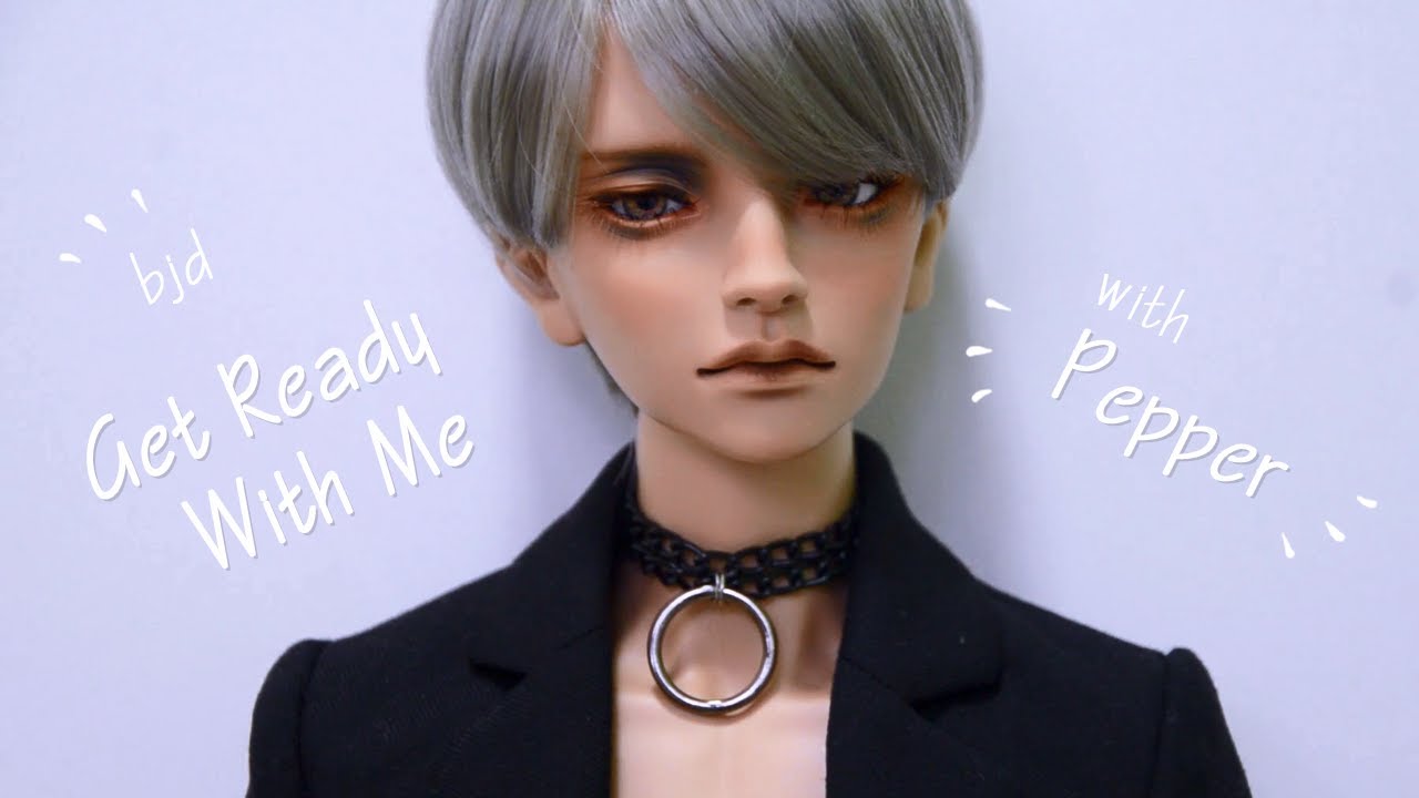 Get Ready With Me | Pepper (feat. ambient sounds, not-quite ASMR) | BJD Dress Up