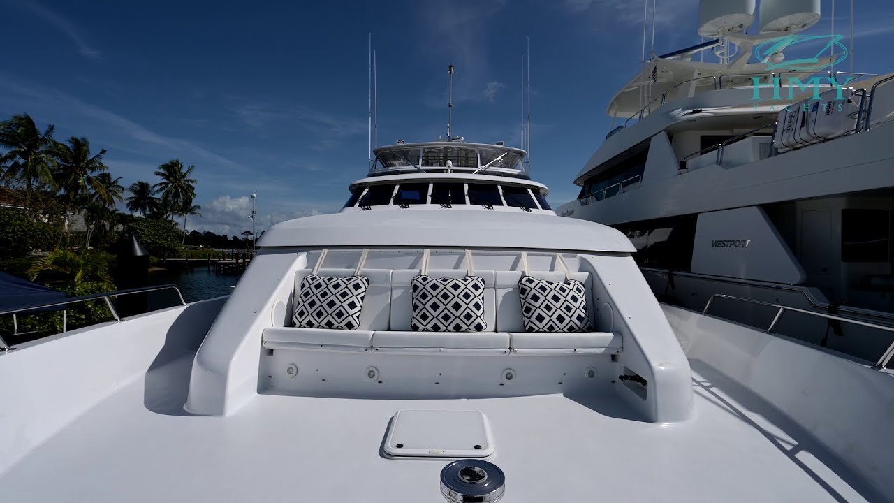 2002 Hatteras 100 Raised Pilothouse VESPER - For Sale with HMY Yacht Sales