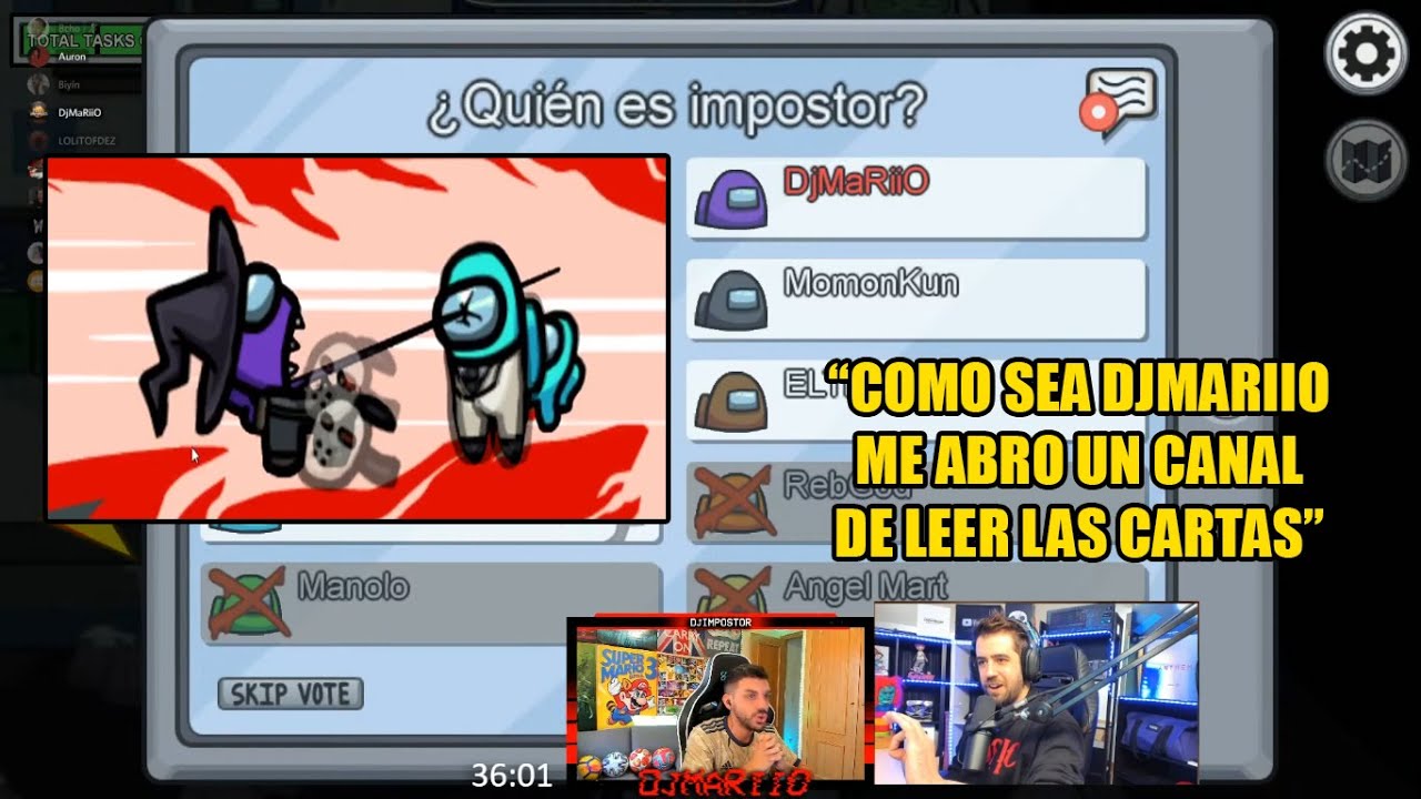 AURONPLAY PREDICE QUE DjMaRiiO ES EL IMPOSTOR
