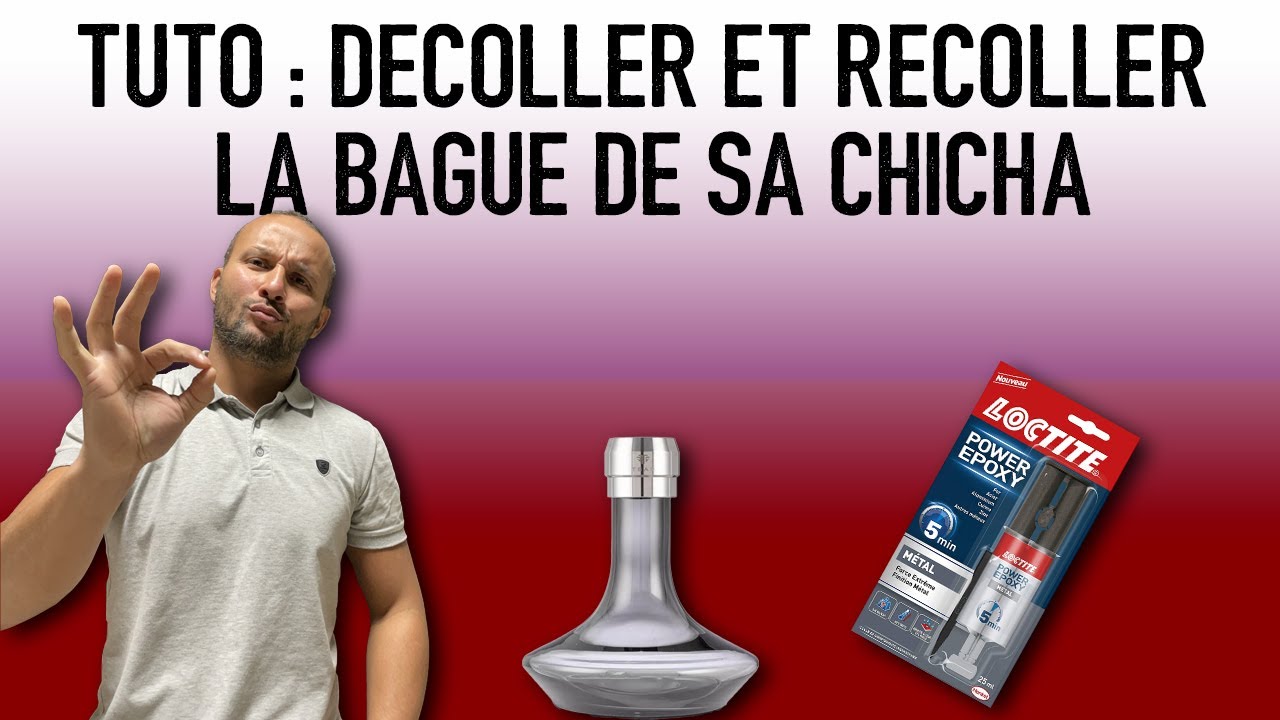 TUTO - COMMENT DECOLLER ET RECOLLER LA BAGUE DE VOTRE VASE