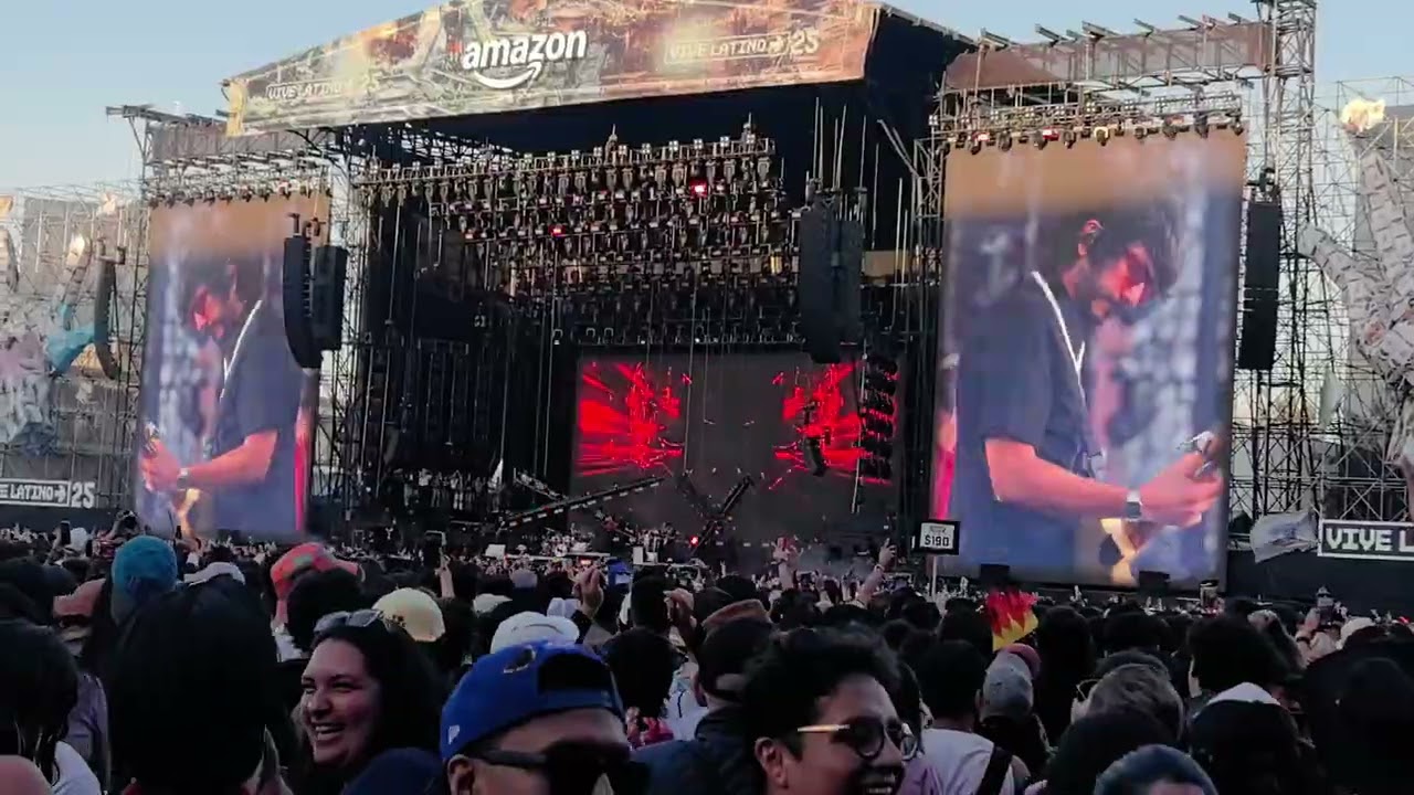 Siddharta - Brujula, En vivo en el Vive latino 2025 México