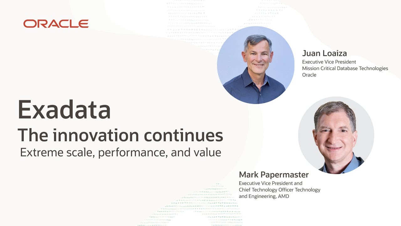 Exadata: The Innovation Continues