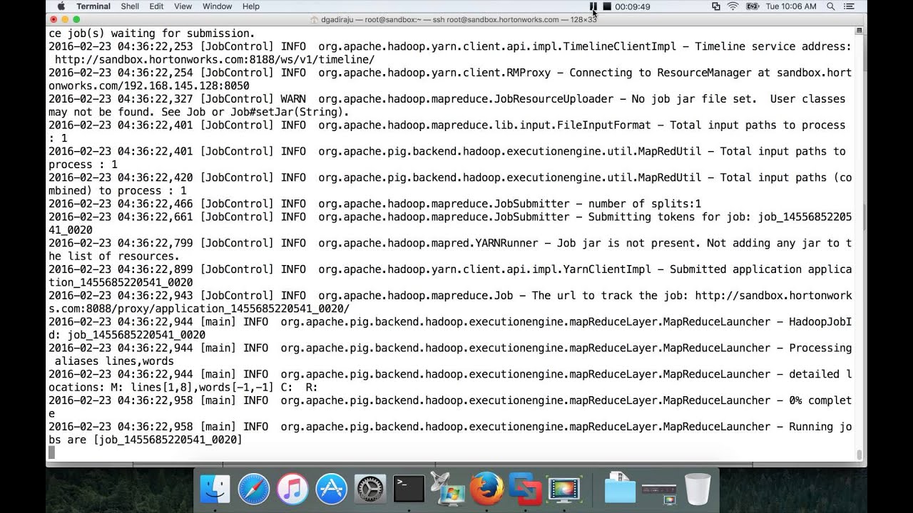Apache Pig - Word Count