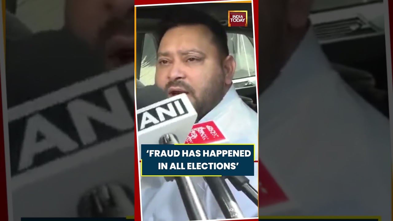 &lsquo;Fraud Happened In All Elections&rsquo;: Tejashwi Yadav Targets Election Commission #shorts