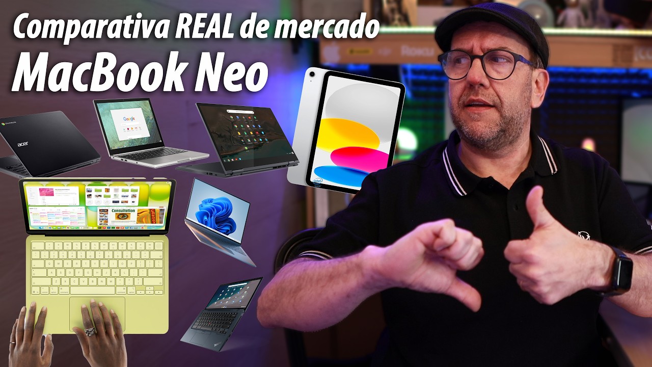 🤯 MacBook NEO vs Chromebooks y Windows: comparé TODO el mercado y esto encontré 💻