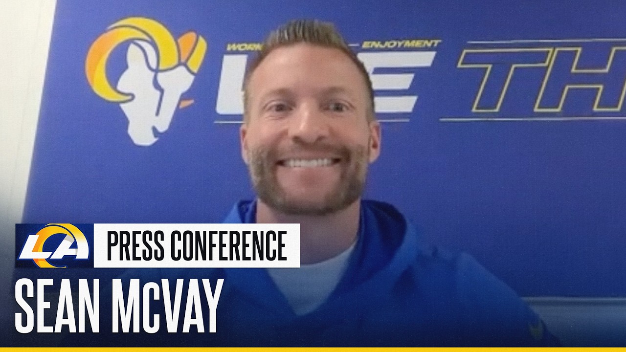 Sean McVay On Davante Adams' Future, Structuring His Coaching Staff & Approach To Free Agency