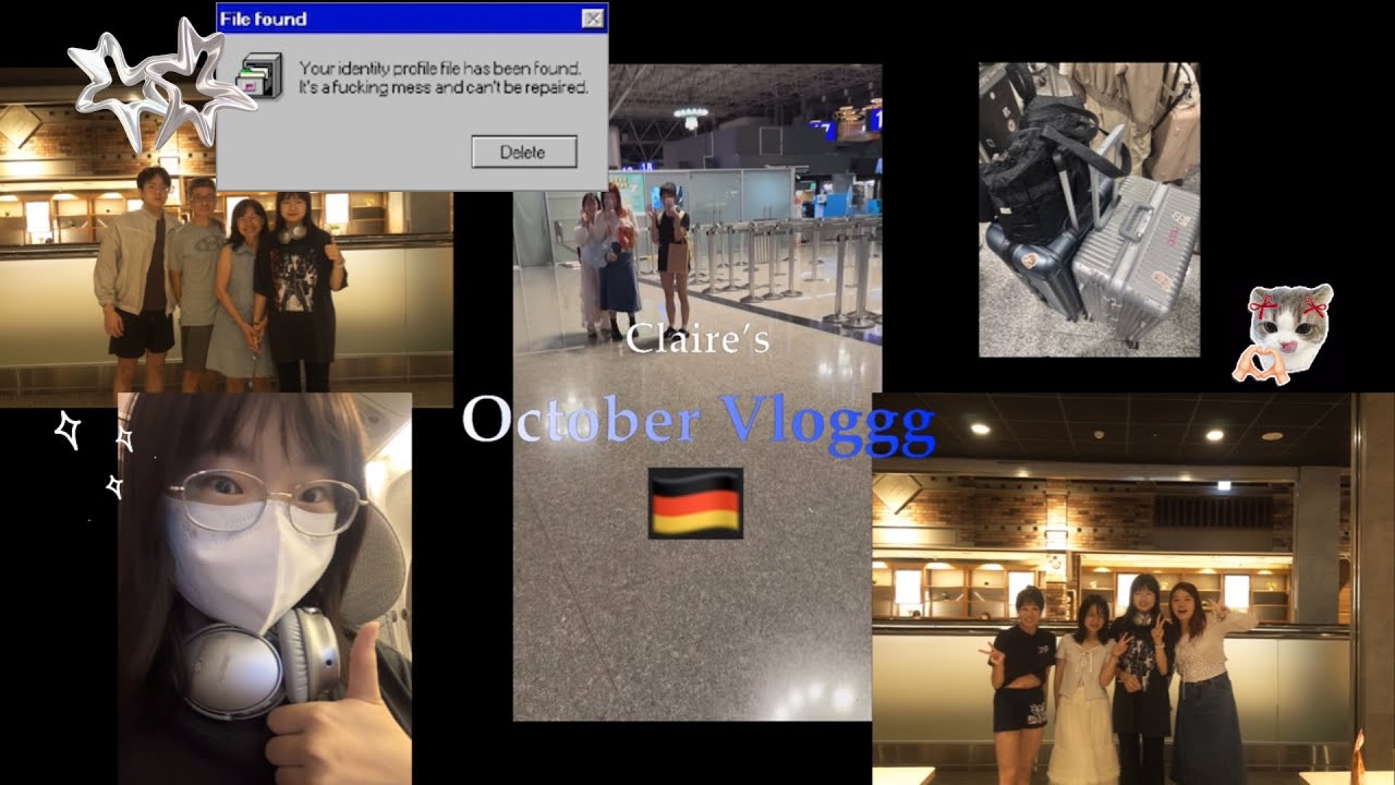 德國vlog🥨超市採購, 國際晚餐, 好多吃的🍓, 萬聖節變裝派對👻
