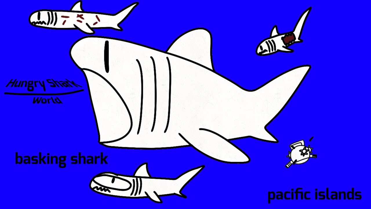 Hungry shark world basking shark (ep 19)