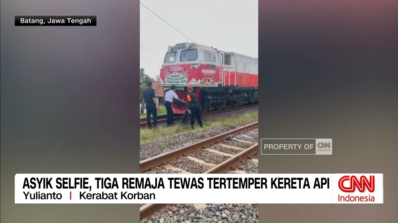 Asyik Selfie, Tiga Remaja Tewas Tertemper Kereta Api dan Razia Balap Liar Usai Sahur