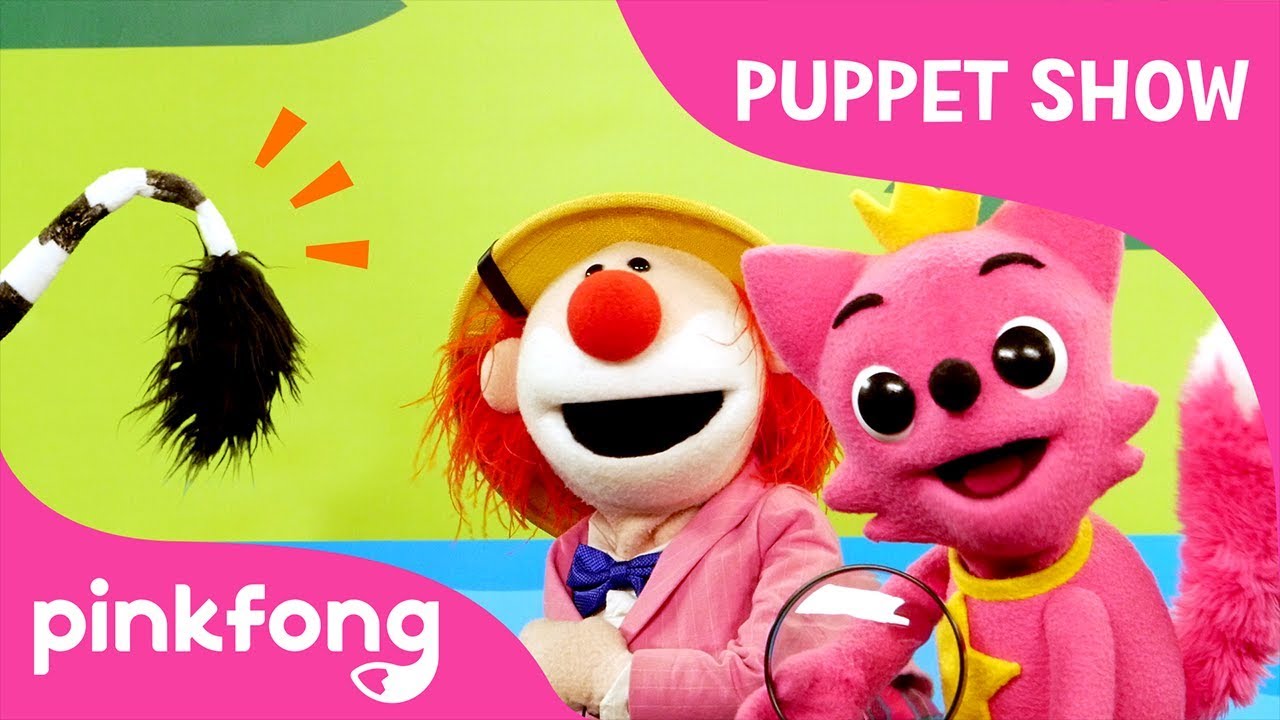 Safari Tails - Who's Tail is this? | Puppet Show | Pinkfong Songs for Children