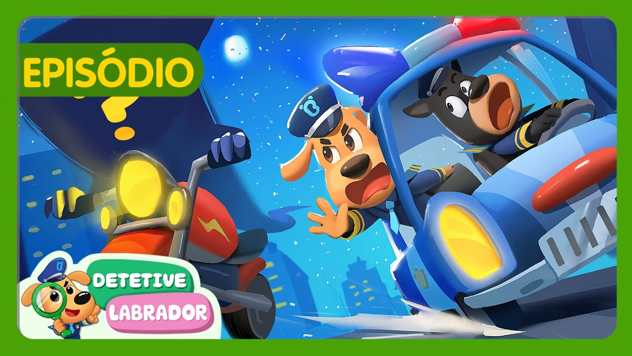Pare A&iacute;, A Motocicleta Fantasma! 🛵👻 | Seguran&ccedil;a nas Estradas do Detetive Labrador 🔍 por 30 Minutos