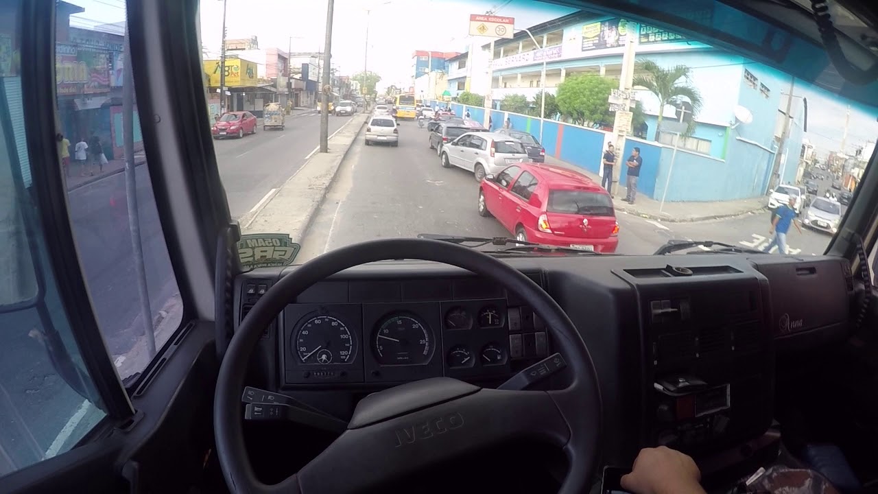 Primeiro vídeo no iveco eurotech