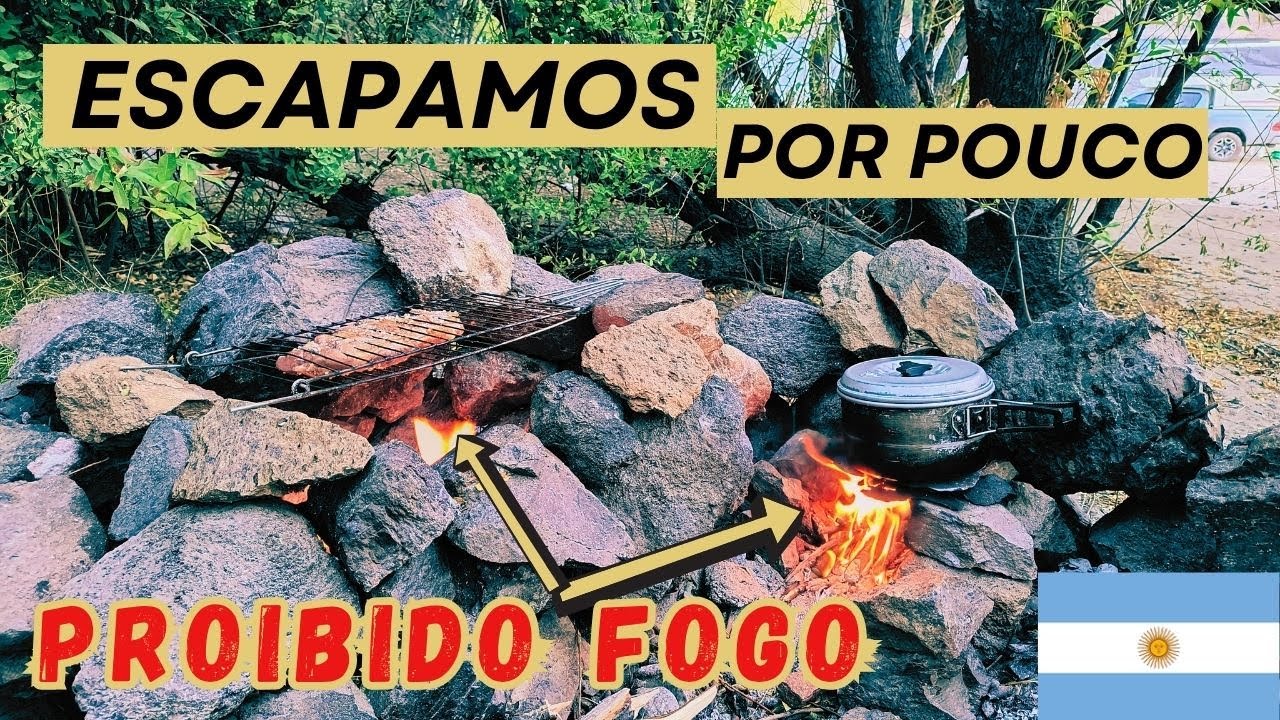 PROIBIDO FOGO nesta região da PATAGÔNIA - MOTOTRIP LOS FAROFEIROS EP15