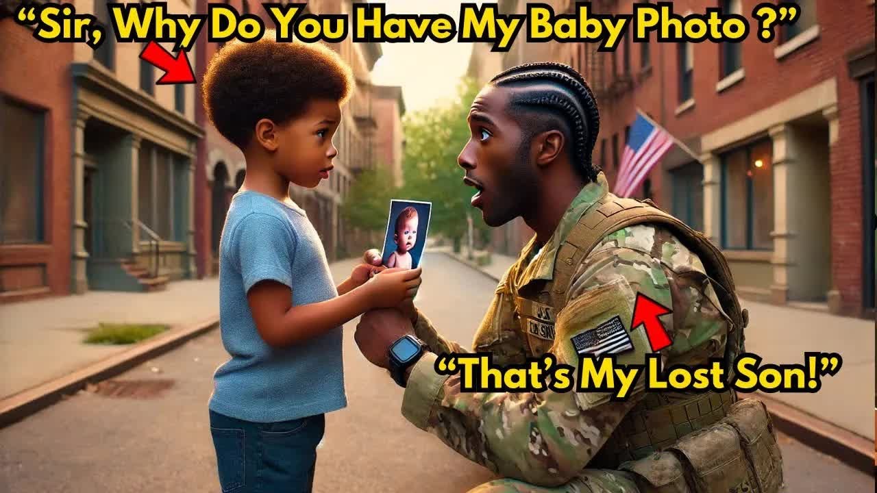 The Young Boy Froze Upon Seeing The Photo In The Captain’s Fallen Wallet  –It Was Him As A Baby