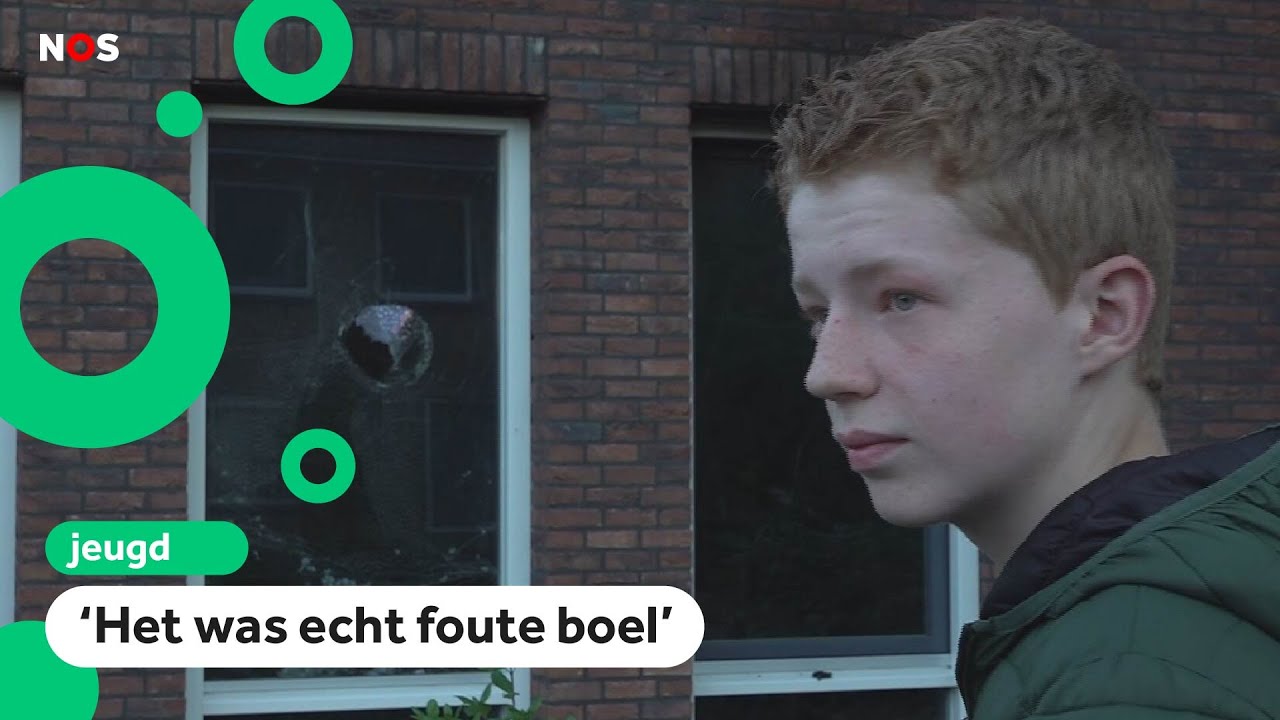 Sander (13) redde iemand uit een brandend huis