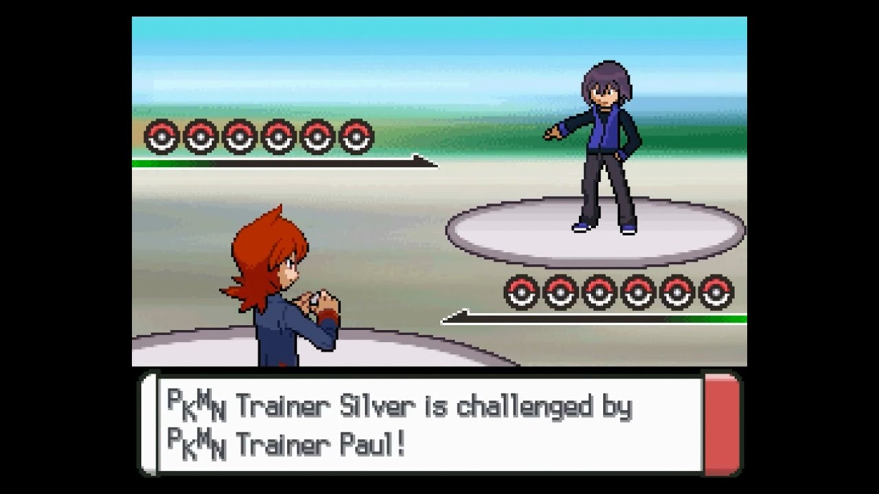 Pokemon Multiverse - Silver vs Paul (Sinnoh League team)