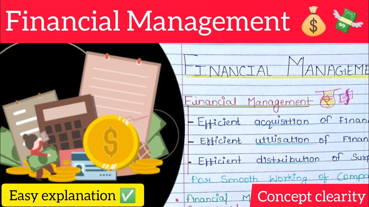 What is Financial management || Financial management concept|| #bba#bcom#heenaclasses