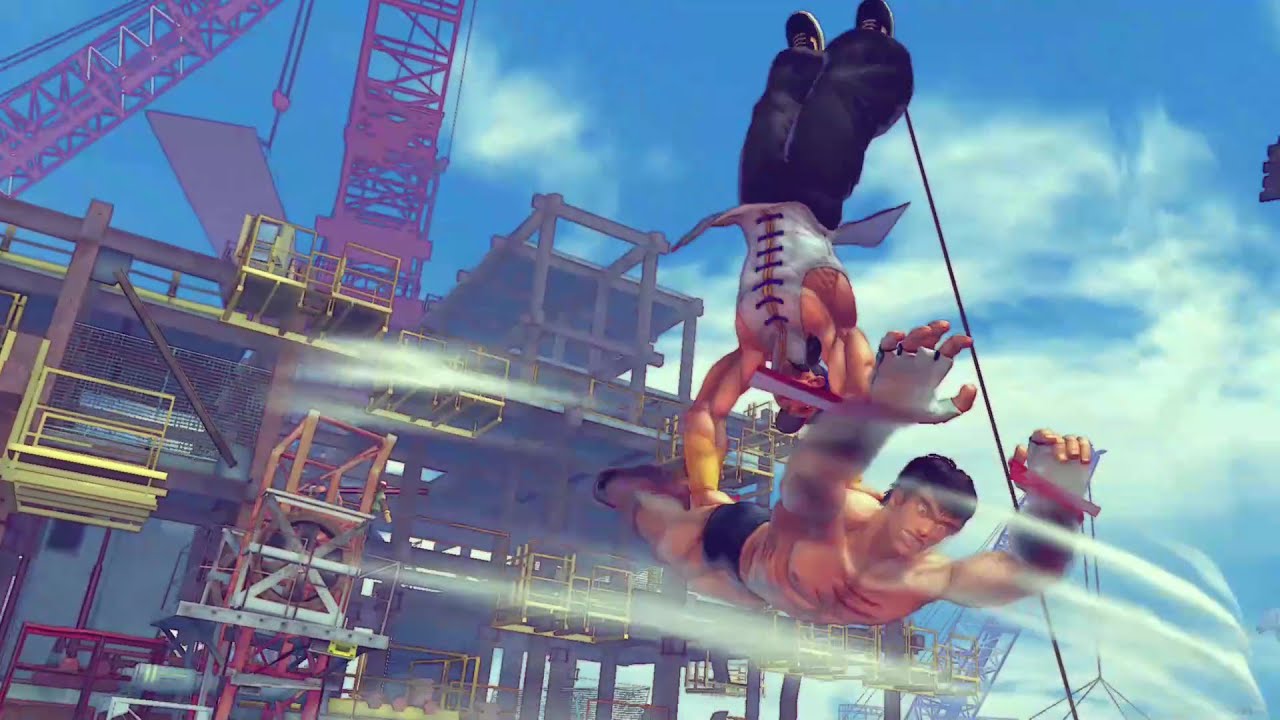 Ultra Street Fighter IV – Yun VS Fei Long