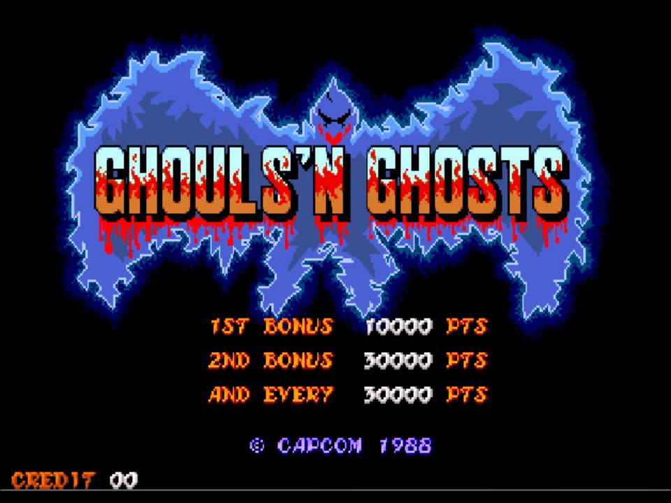Ghouls'n Ghosts (Arcade) Music- Stage One