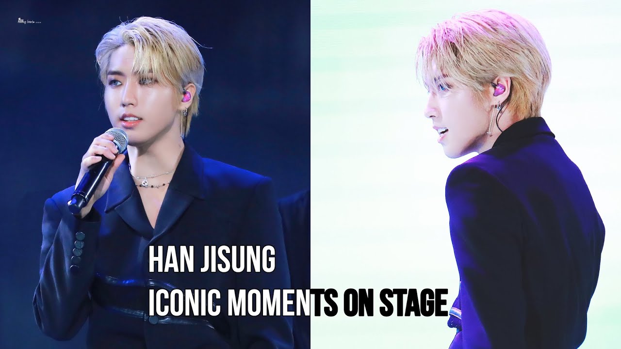 HAN JISUNG Being ICONIC On Stage | STRAY KIDS