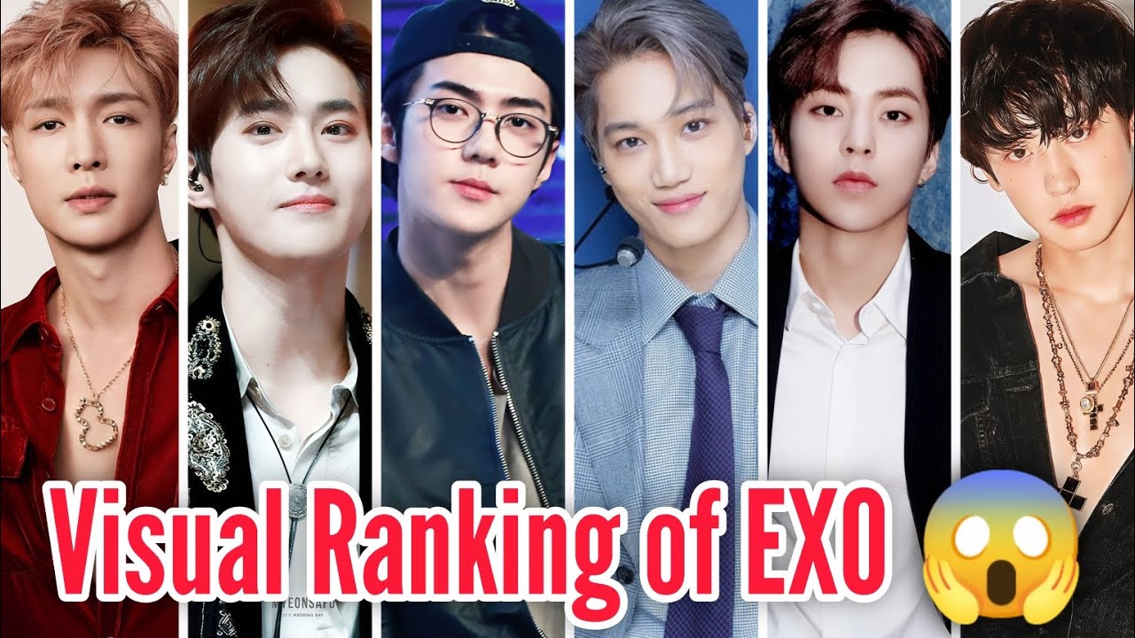 EXO All Members Visual Ranking 😱🤯