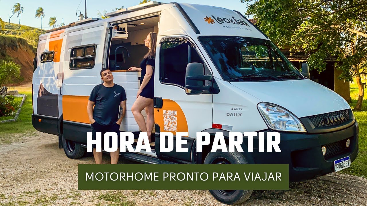 TUDO PRONTO! Últimas tarefas da construção do motorhome: luzes Mercosul, ar condicionado e plotagem