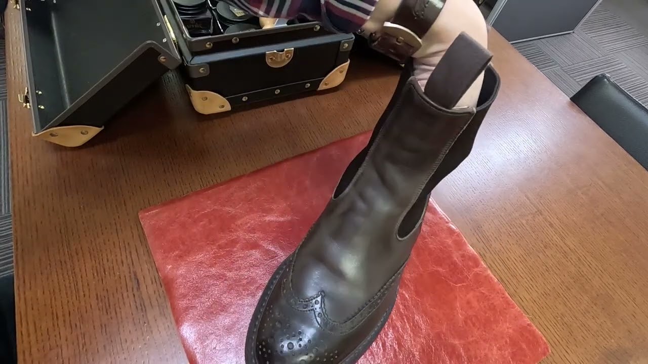 【適当靴磨】Tricker's HENRY / ESPRESSO