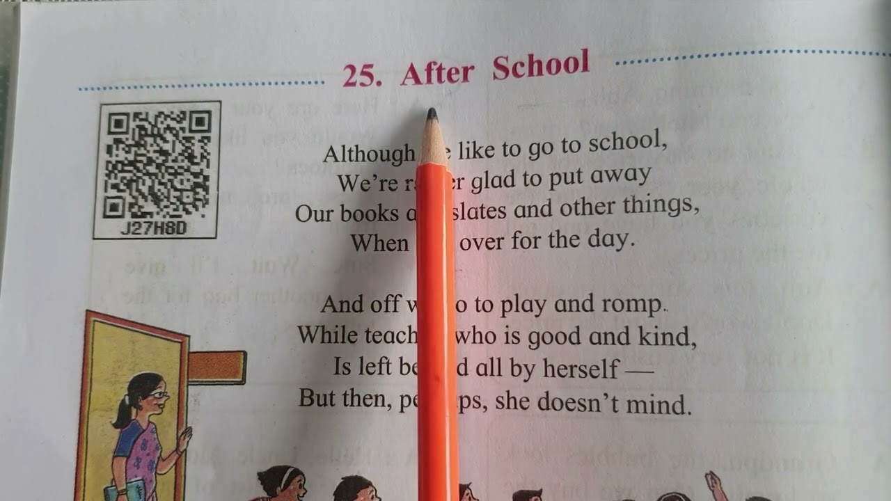 3rd std English Poem