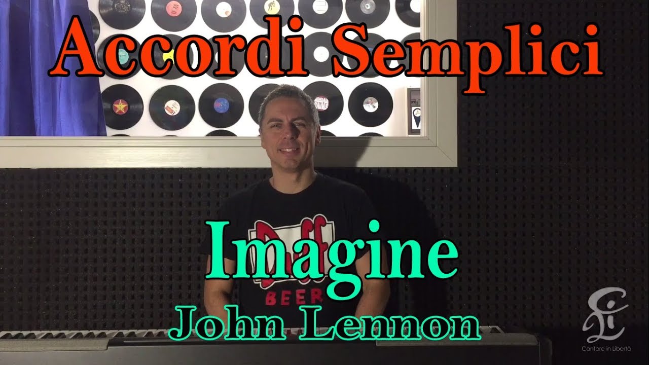 #22 IMAGINE (John Lennon) - Tutorial Pianoforte - Accordi facili