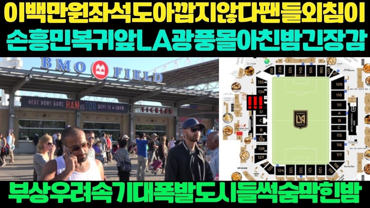 VIP석 200만원도 아깝지 않다” 손흥민 복귀 앞두고 LA 광풍… 부상 우려 vs 폭발적 기대의 밤