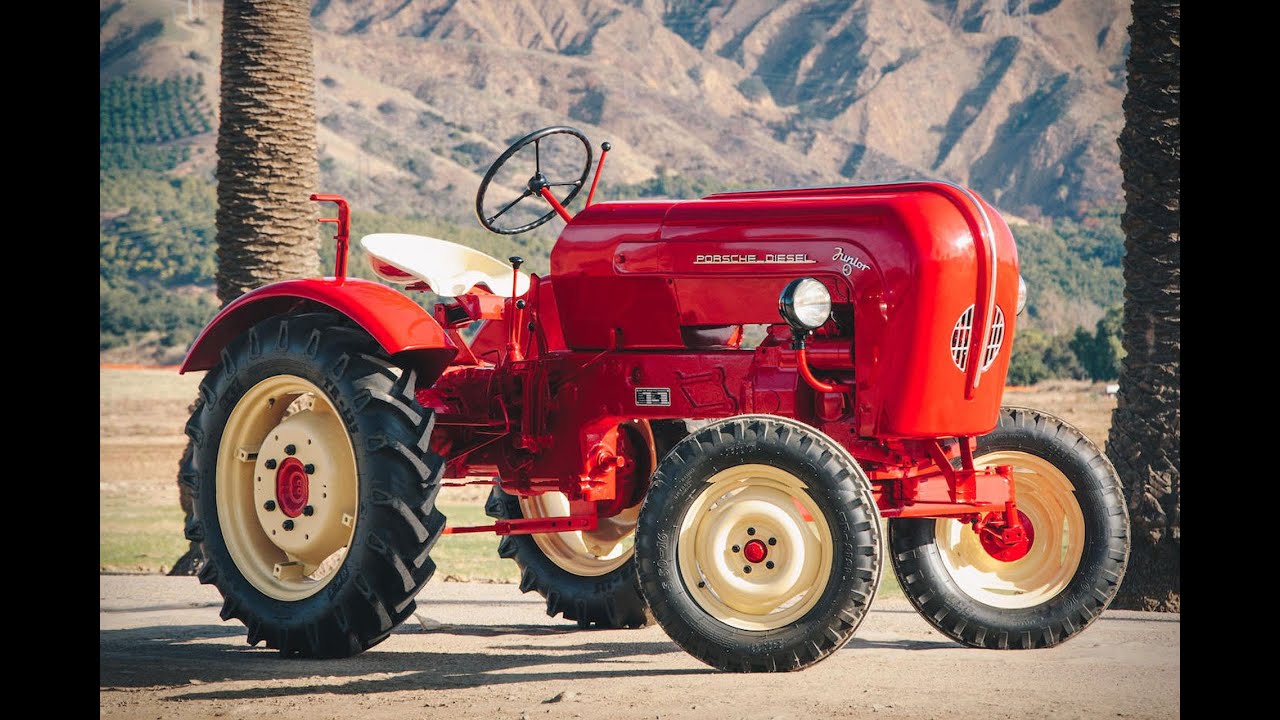 ENG Porsche tractor diesel junior 108 Revell 1:24 easy click ENGLISH