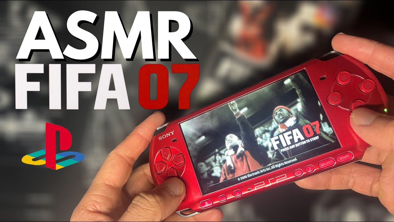 ASMR | Геймплей и мини-игры FIFA 07 на Sony PSP! 🎮