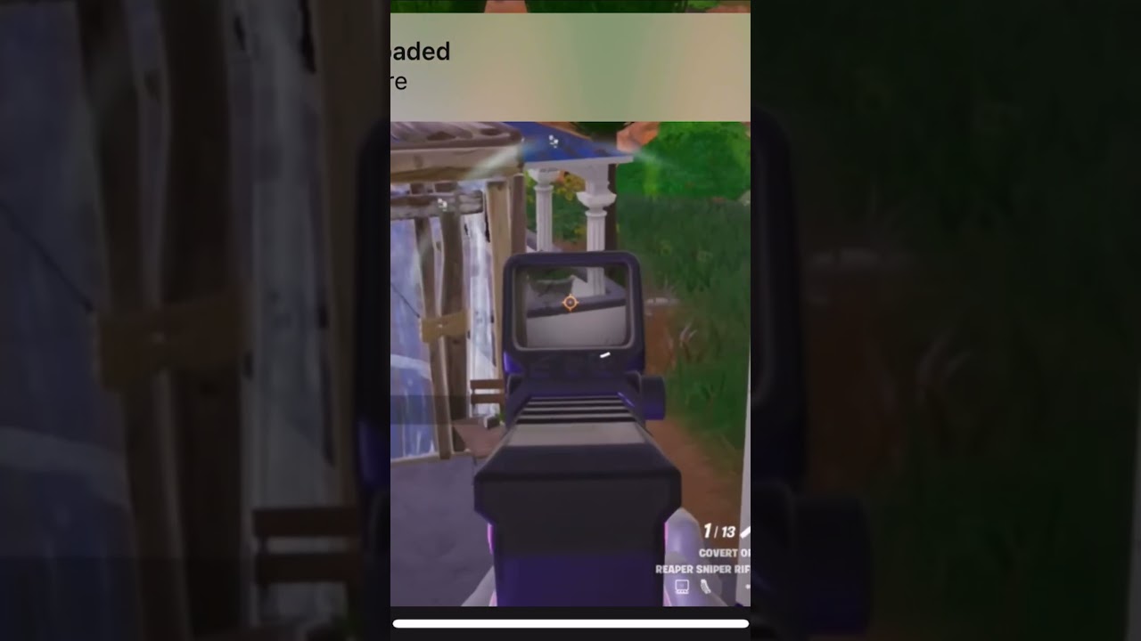 No scope snipe elimination ￼#fortnite #fortniteclips #gaming