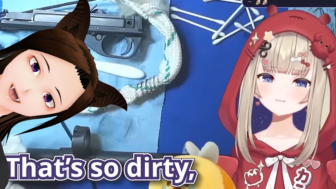 Crab Woman Cleans Her Shotgun - Shiina Ch.【Phase Connect】React