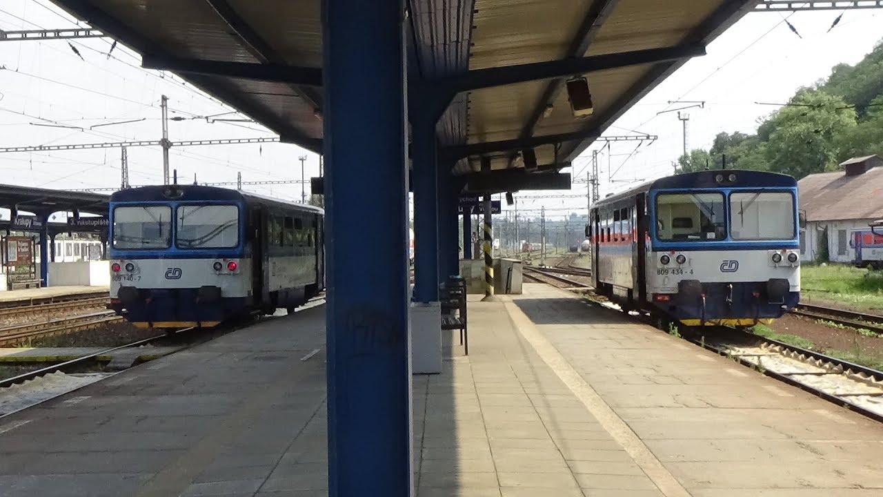 Vlaky - Kralupy nad Vltavou 27.8.2019