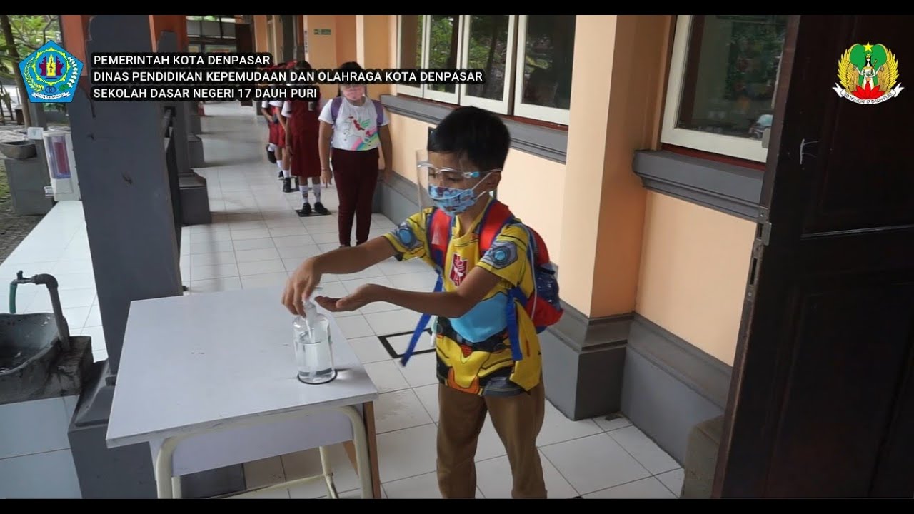 SIMULASI PTM (PEMBELAJARAN TATAP MUKA) TERBATAS SD NEGERI 17 DAUH PURI