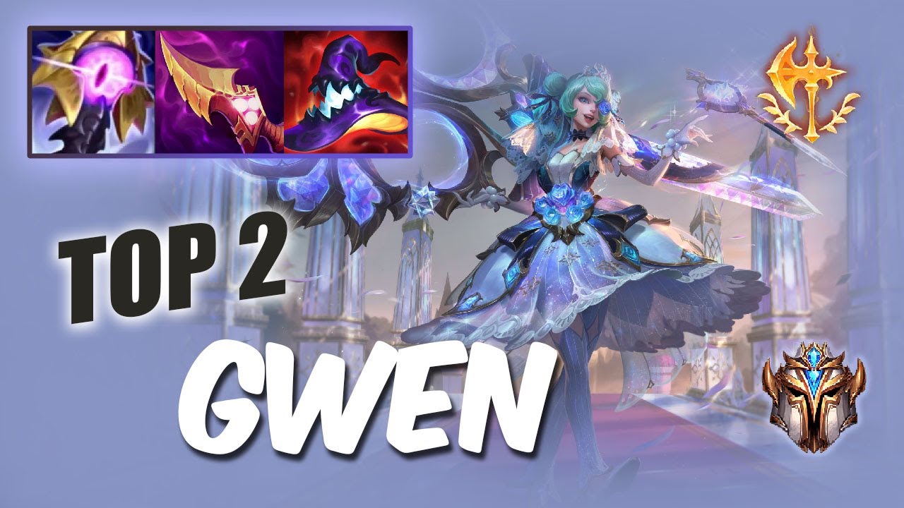 [Wild Rift] Gwen top 2 - S12 RUSH Challenger ranked game + build