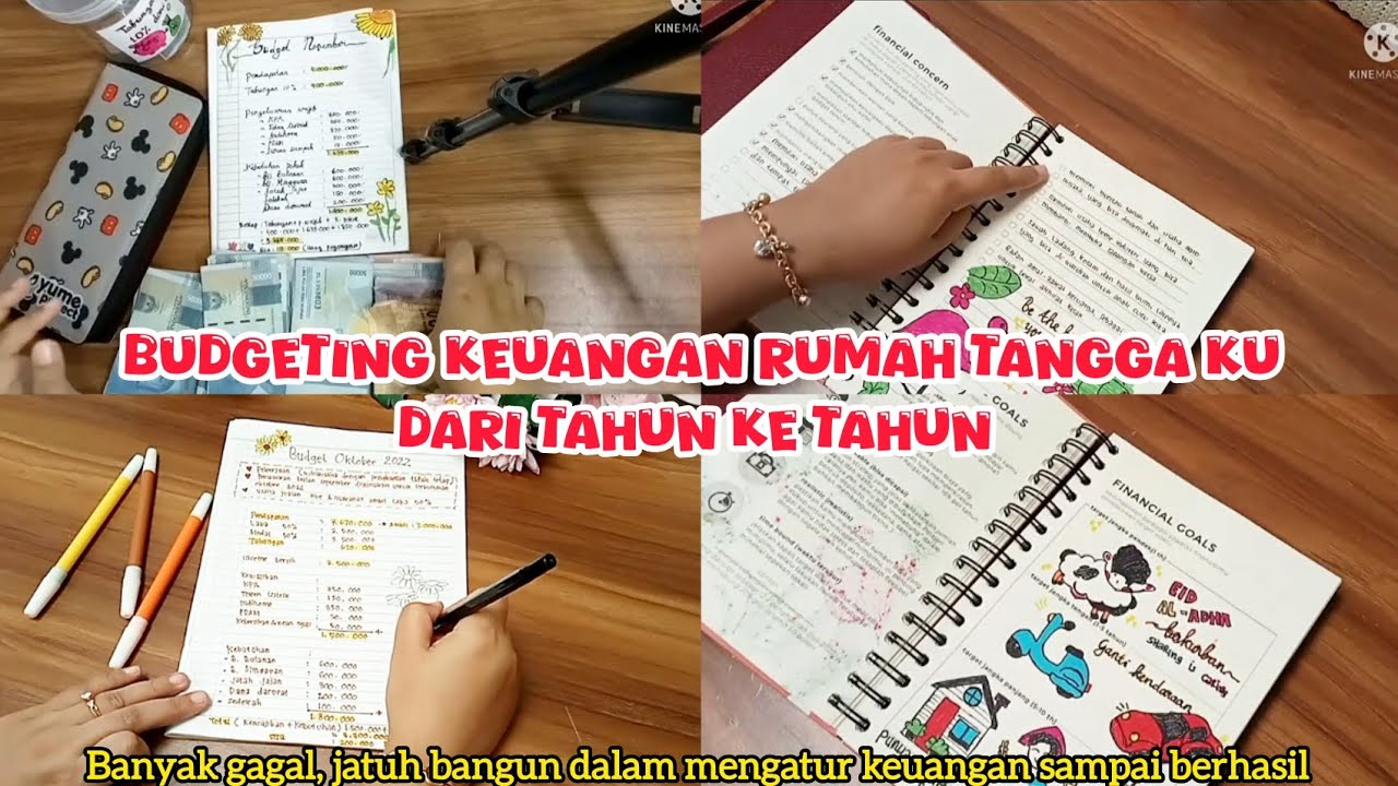 PERJALANAN BUDGETING KEUANGAN RUMAH TANGGA KU DARI TAHUN KE TAHUN, DARI GAGAL SAMPAI BERHASIL‼️
